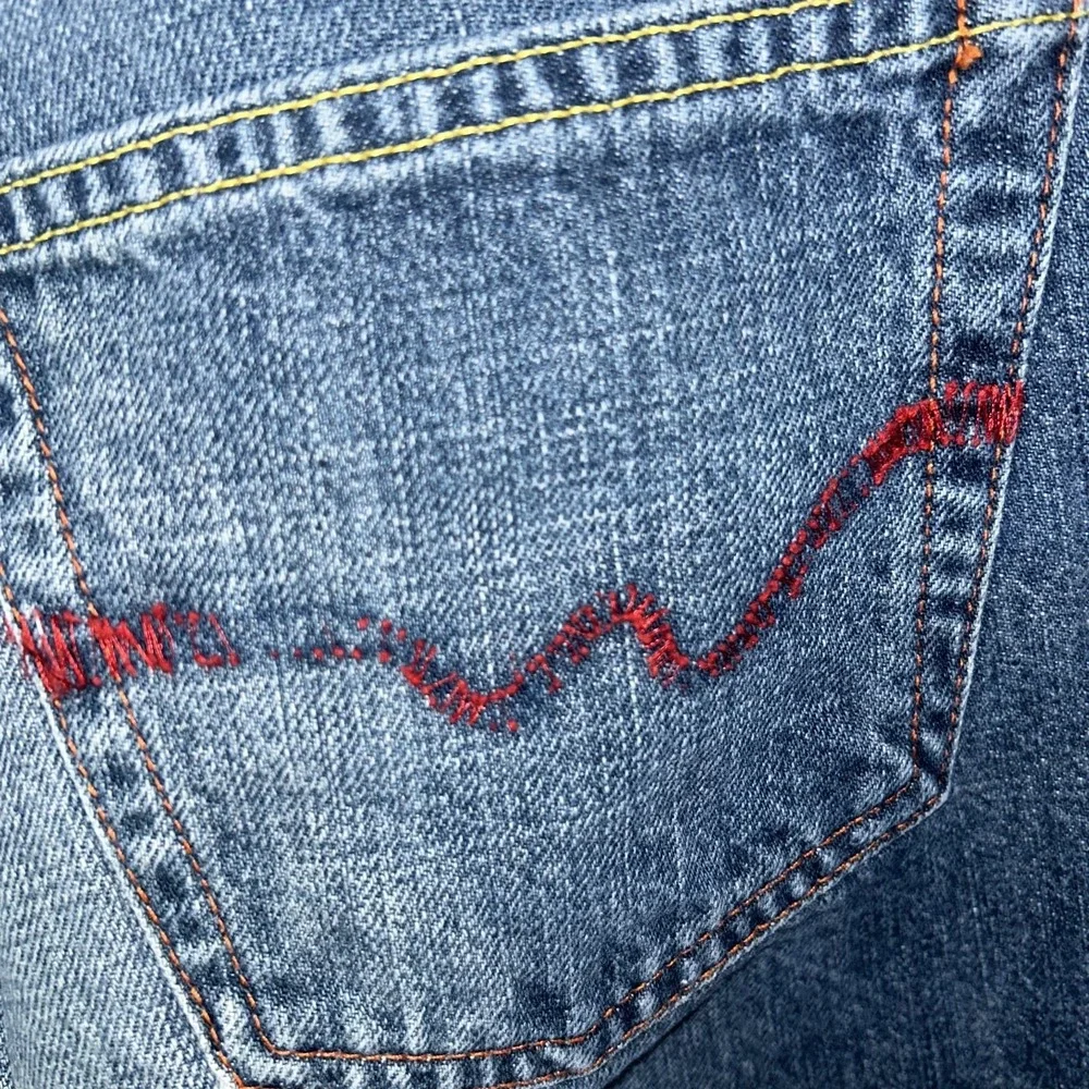 Adriano Goldschmied The Icon Jeans 32x34 Mens Wide Leg Y2K Baggy Pants Rare USA